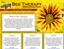 Tablet Screenshot of beetherapy.org